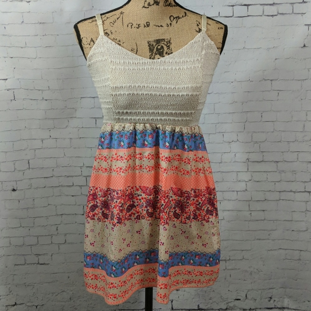 January 7 Adjustable Strap Floral Top
